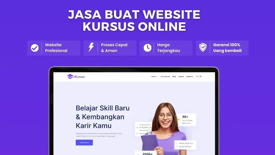 Jasa Buat Website Kursus Online